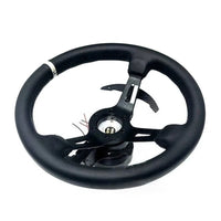 Palette au Volant Carbone Universelle Concave - vue arrière - Becquet Voiture