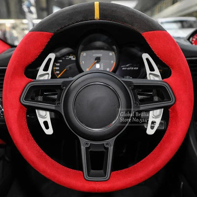 Palette au Volant DSG Porsche Macan Panamera - vue arrière - Becquet Voiture