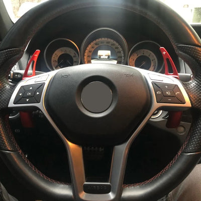Palette au volant Mercedes Benz (2010-2017) - vue arrière - Becquet Voiture