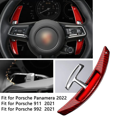 Palette au Volant Porsche 911 992 Panamera - vue de profil - Becquet Voiture