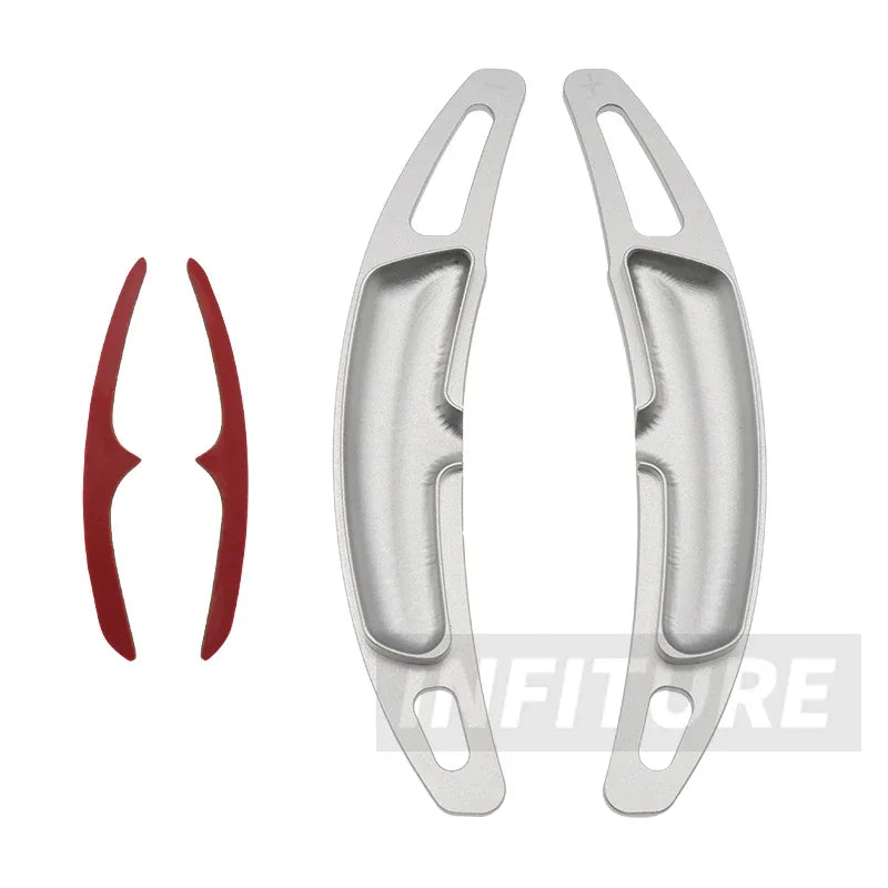 Palette au Volant Porsche Macan 911 2014-2019 - détail du montage - Becquet Voiture