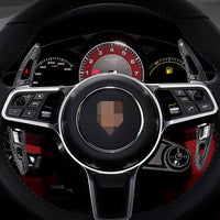 Palette au Volant Porsche Panamera Macan Cayenne 911 718 - vue arrière - Becquet Voiture