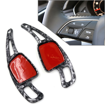 Palette volant Carbone Audi A3 A4 A5 S3 S4 S5 TT TTS - installé sur véhicule - Becquet Voiture