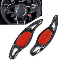 Palette volant Carbone Audi R8 RS3 RS4 RS5 TT RS RS Q3 Q8 - packshot studio - Becquet Voiture