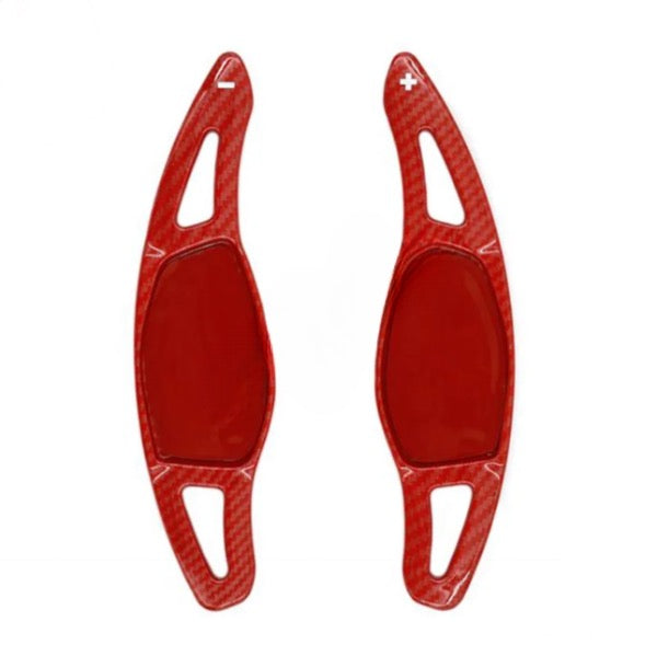 Palette volant Carbone Audi R8 RS3 RS4 RS5 TT RS RS Q3 Q8 - vue de dessus - Becquet Voiture