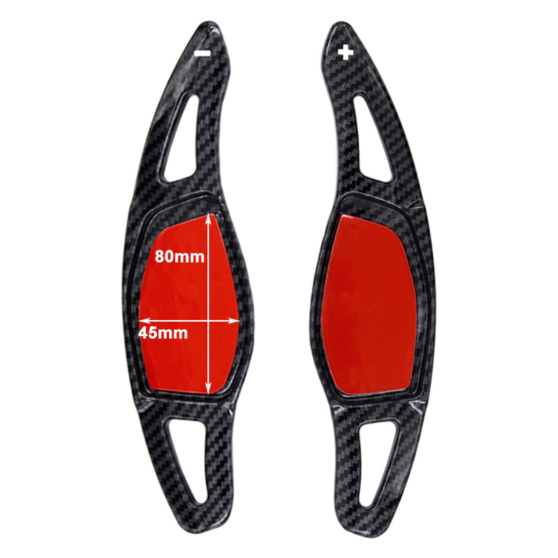 Palette volant Carbone Audi R8 RS3 RS4 RS5 TT RS RS Q3 Q8 - vue de trois-quarts - Becquet Voiture