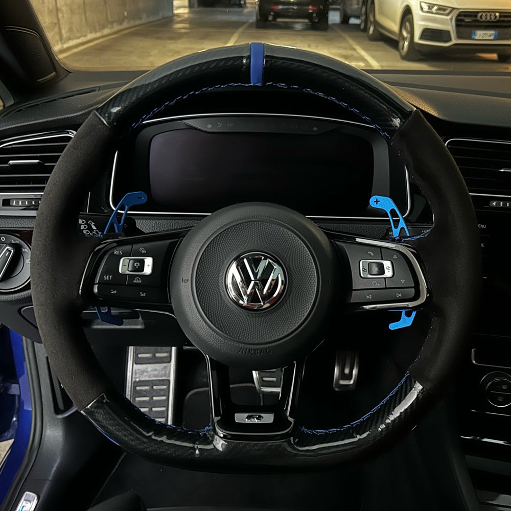 Palette volant Golf 7 GTI, Golf 7 R, Polo, Scirocco - vue de face - Becquet Voiture