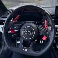 Palettes au volant aluminium Audi A3 S3 8V 2012-2023 - packshot studio 2 - Becquet Voiture