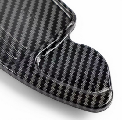 Palettes au volant aluminium Audi A5 B8 2007-2016 - vue de dessus 2 - Becquet Voiture