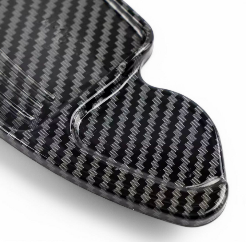 Palettes au volant aluminium Audi A6 S6 C7 2011-2018 - vue de dessus 2 - Becquet Voiture