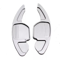 Palettes au volant aluminium Audi Q3 2011-2018 - vue de trois-quarts - Becquet Voiture