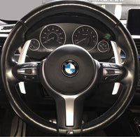 Palettes Au Volant Aluminium BMW Motorsport Série 1 F20 2011 - vue arrière - Becquet Voiture