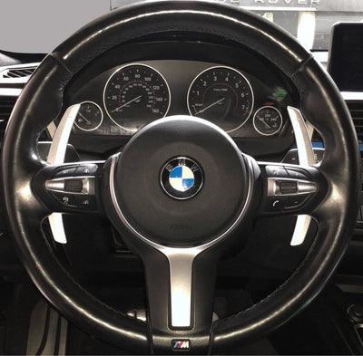 Palettes Au Volant Aluminium BMW Motorsport Série 1 F20 2011 - vue arrière - Becquet Voiture