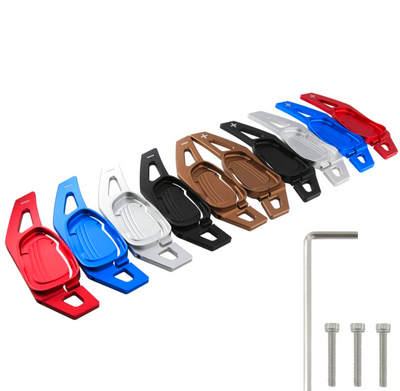Palettes au volant aluminium Cupra Leon 2020-2024 - Performance - vue rapprochée - Becquet Voiture