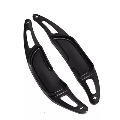Palettes au volant aluminium Mercedes Classe C W205 2014-2021 - détail du montage 2 - Becquet Voiture