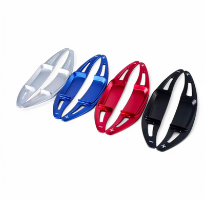 Palettes au volant aluminium Mercedes Classe E W213 2016-2023 - vue de profil 2 - Becquet Voiture