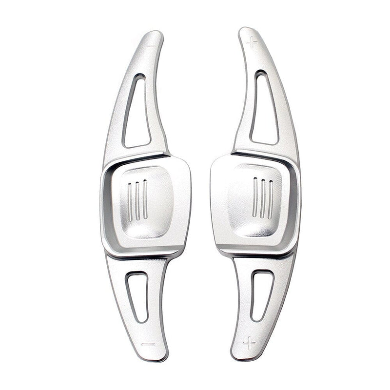 Palettes au volant aluminium VW Tiguan II 2017-2020 - vue de face - Becquet Voiture