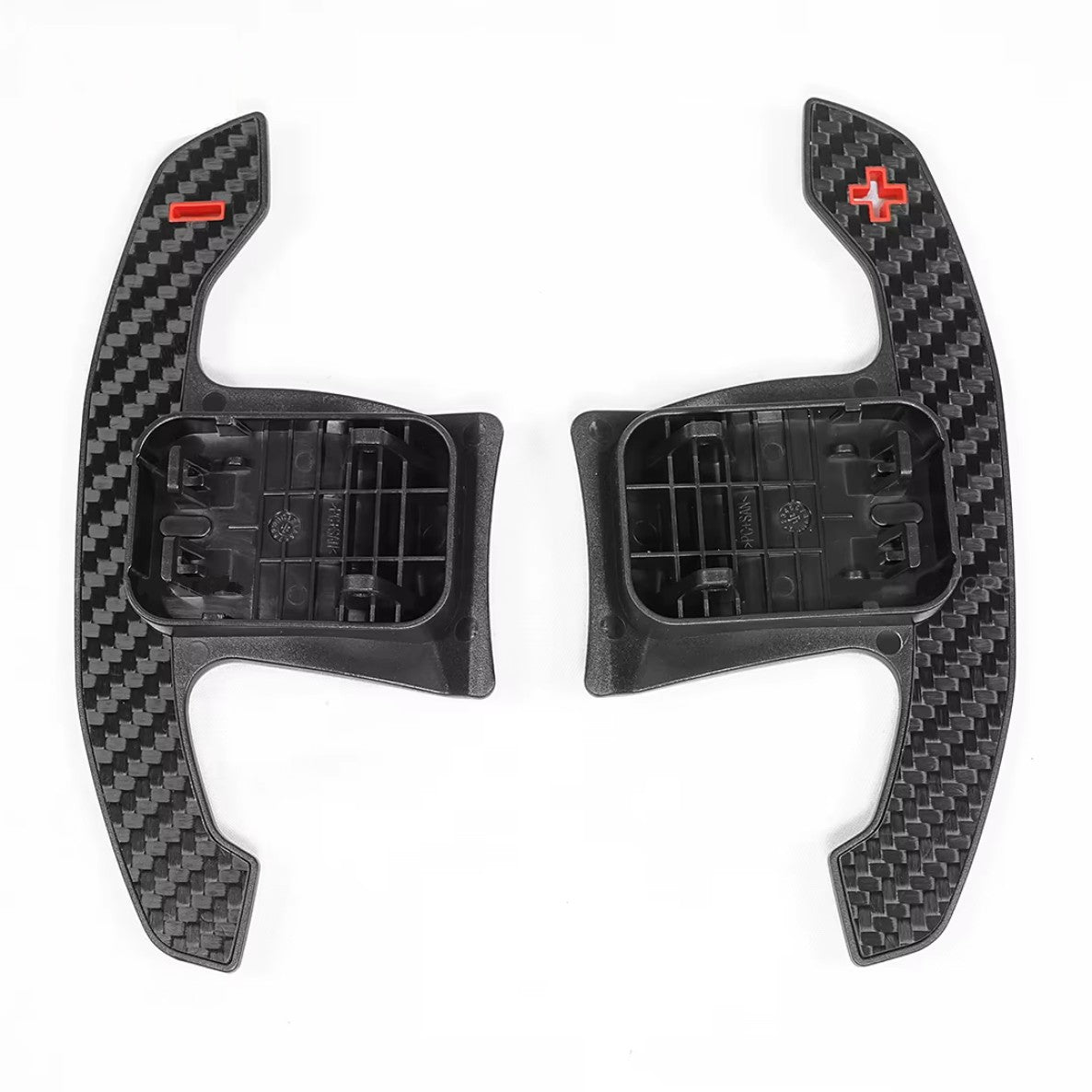 Palettes Au Volant Look M-Competition Carbone BMW Série 1 F20 - vue de face - Becquet Voiture