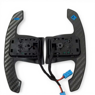 Palettes Au Volant Look M-Competition Carbone BMW Série 1 F20 - vue rapprochée 2 - Becquet Voiture