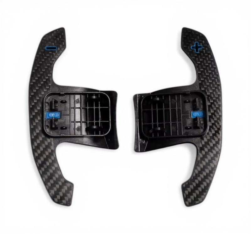 Palettes au Volant Look M-Compétition Carbone pour BMW Série 2 F22 - en situation 2 - Becquet Voiture
