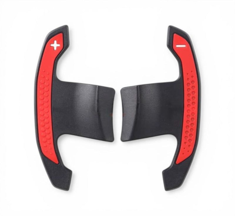 Palettes au Volant Look M-Compétition Carbone pour BMW Série 2 F22 - vue de dessus - Becquet Voiture