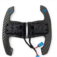 Palettes au Volant Look M-Compétition Carbone pour BMW Série 2 F22 - vue rapprochée 2 - Becquet Voiture