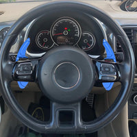 Palettes au volant Volkswagen Golf 5, 6 et Passat B6 - installé sur véhicule - Becquet Voiture