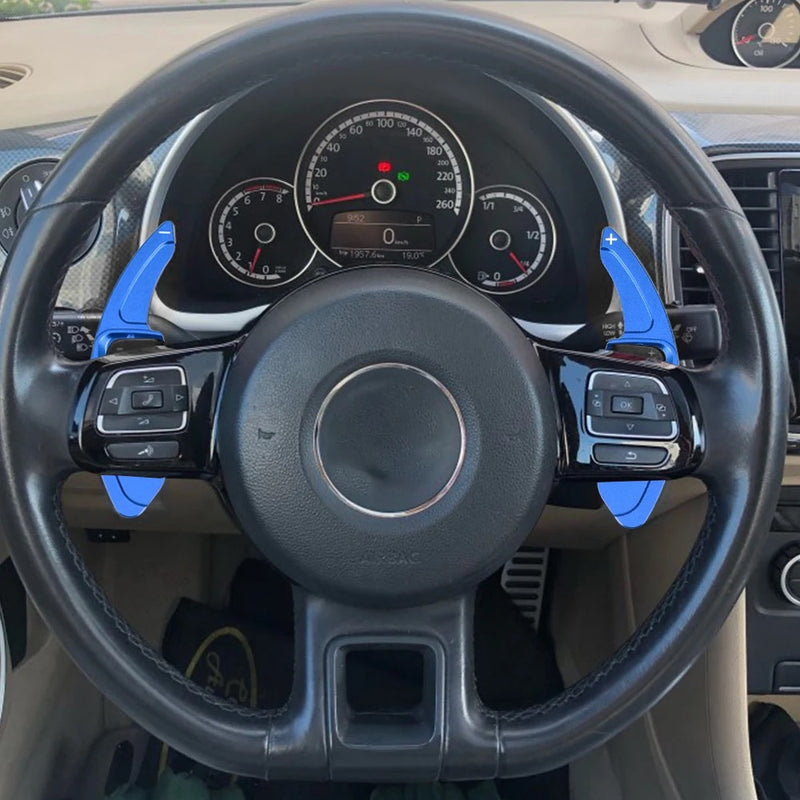 Palettes au volant Volkswagen Golf 5, 6 et Passat B6 - installé sur véhicule - Becquet Voiture