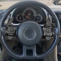 Palettes au volant Volkswagen Golf 5, 6 et Passat B6 - vue de profil - Becquet Voiture