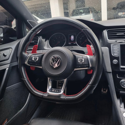 Palettes au volant VW Golf 7 R, Polo et Scirocco - vue arrière - Becquet Voiture