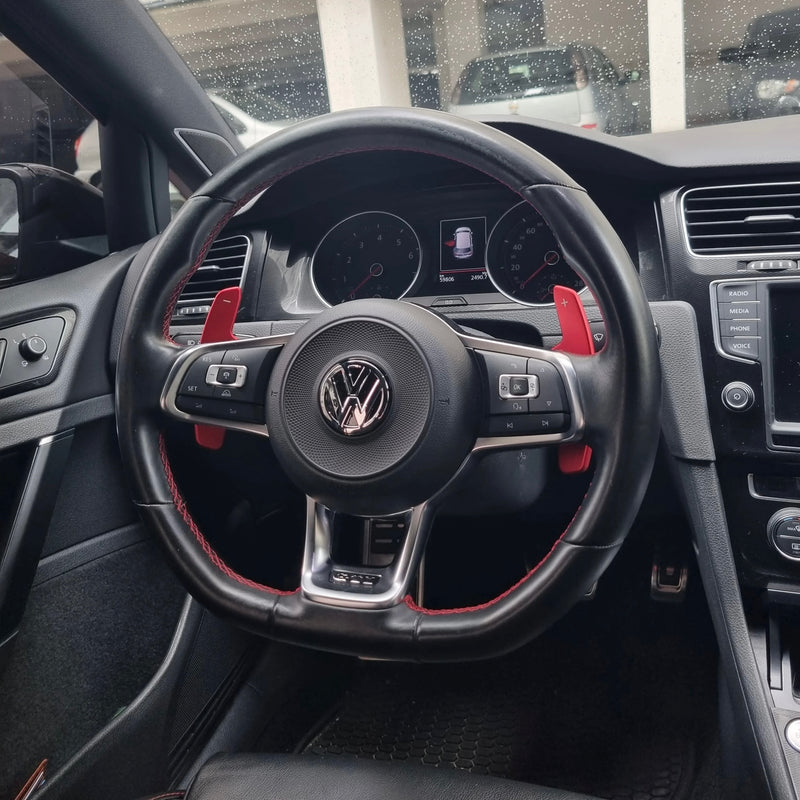Palettes au volant VW Golf 7 R, Polo et Scirocco - vue arrière - Becquet Voiture
