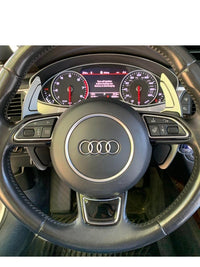 Palettes volant aluminium Audi 2008-2014 - vue de profil 4 - Becquet Voiture
