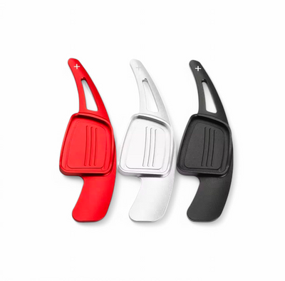 Palettes volant aluminium Audi Q2 - installé sur véhicule 2 - Becquet Voiture