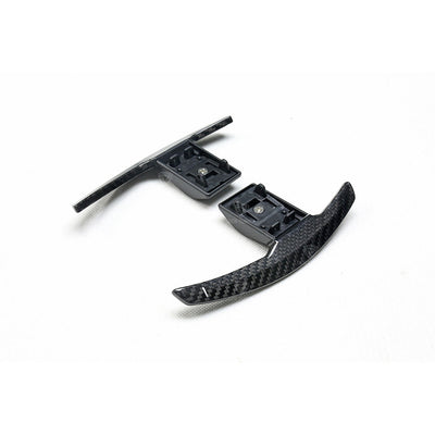 Palettes volant aluminium BMW Génération F - vue arrière 3 - Becquet Voiture