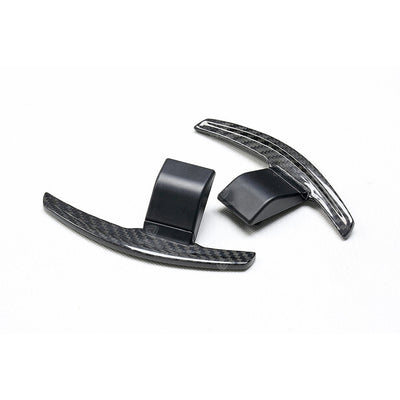 Palettes volant aluminium BMW Génération F - vue de profil 3 - Becquet Voiture