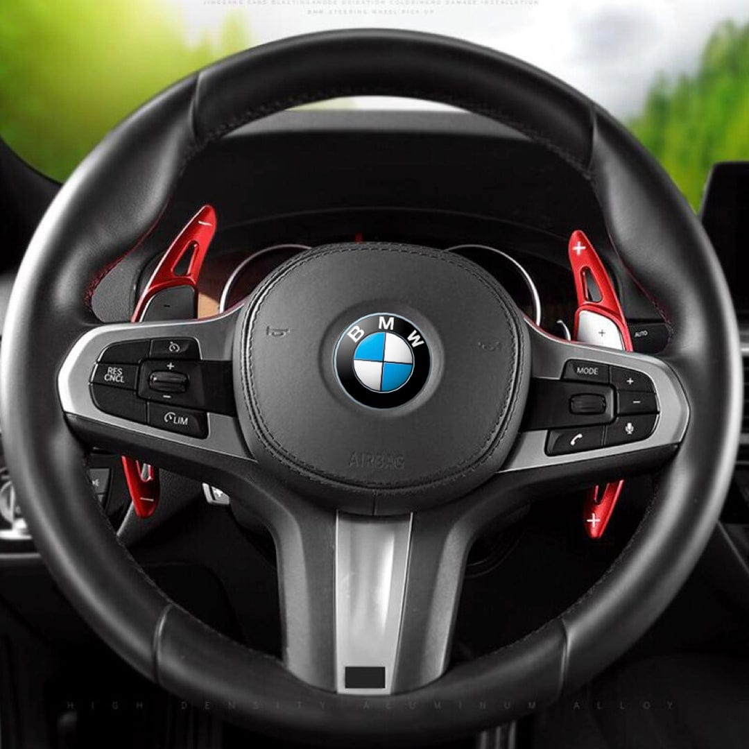 Palettes volant aluminium BMW Génération G - vue de face - Becquet Voiture