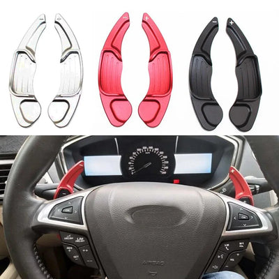 Palettes Volant Aluminium Ford Mondeo Edge Taurus Lincoln - vue de face - Becquet Voiture