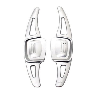 Palettes volant aluminium VW Golf 8 - vue de face - Becquet Voiture