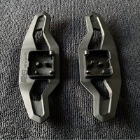 Palettes Volant Audi Style Urus Aluminium Carbone - vue de dessus - Becquet Voiture