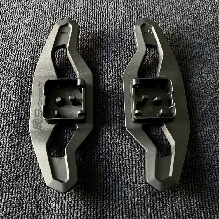 Palettes Volant Audi Style Urus Aluminium Carbone - vue de dessus - Becquet Voiture