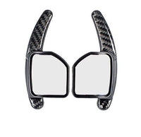 Palettes volant carbone Audi 2008-2012 - vue de profil - Becquet Voiture