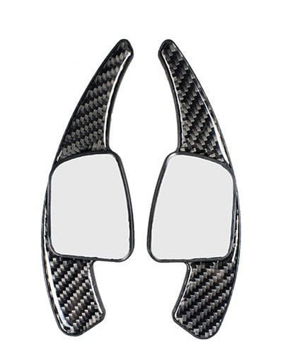 Palettes volant carbone Audi 2017-2019 - vue de profil - Becquet Voiture