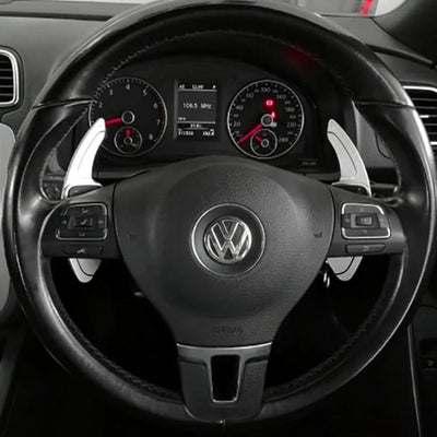 Palettes Volant Extension VW Golf 6 - installé sur véhicule - Becquet Voiture