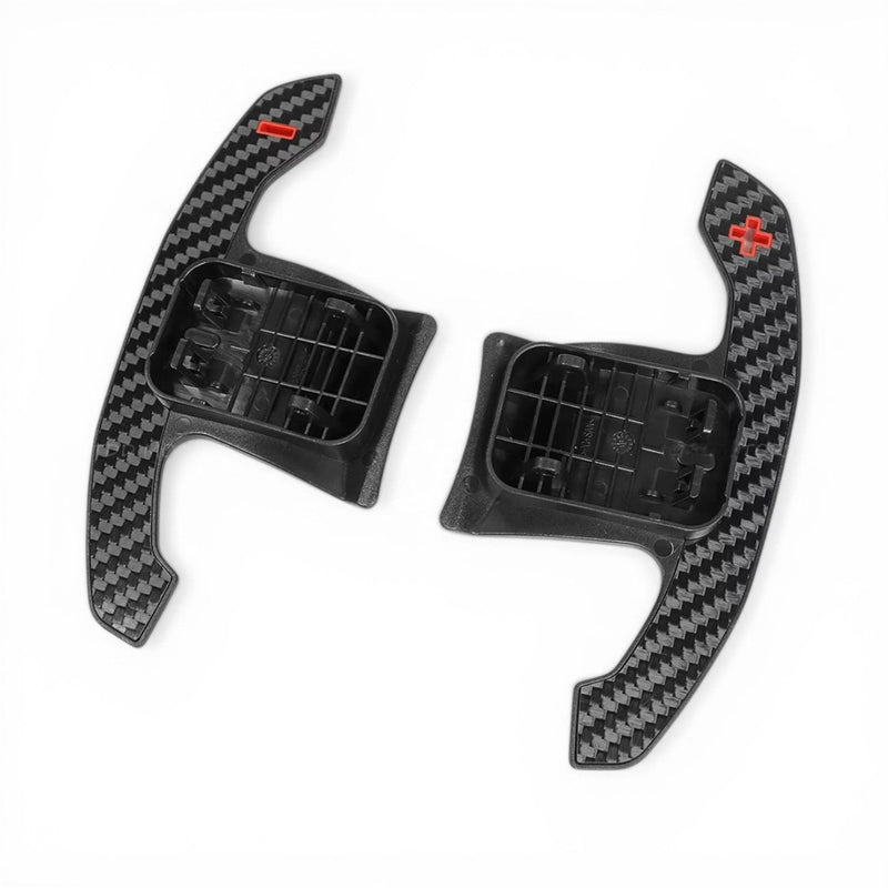 Schaltwippen M-Competition Carbon BMW X3 F25 - Dreiviertelansicht - Becquet Voiture
