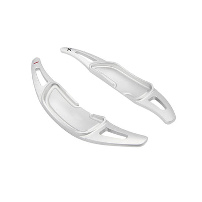 Palettes volant Mercedes-Benz aluminium carbone - vue de face 4 - Becquet Voiture