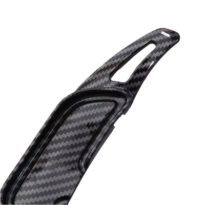 Palettes volant Mercedes-Benz aluminium carbone - vue de face 6 - Becquet Voiture