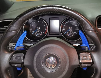 Palettes volant VW Golf 5 6 - packshot studio - Becquet Voiture