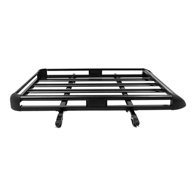 Panier de Toit Universel Aluminium SUV Charge 150 kg - vue de trois-quarts - Becquet Voiture