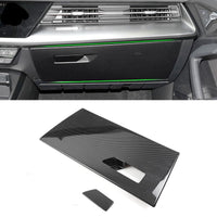Panneau Boîte à gant Carbone A3 S3 RS3 8Y - installé sur véhicule - Becquet Voiture