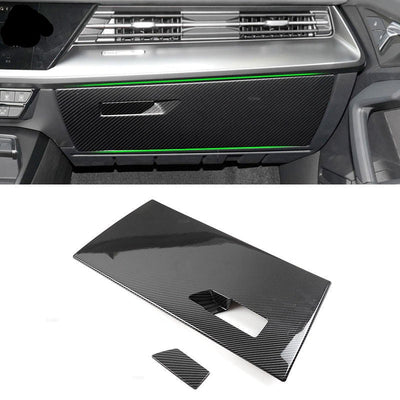 Panneau Boîte à gant Carbone A3 S3 RS3 8Y - installé sur véhicule - Becquet Voiture